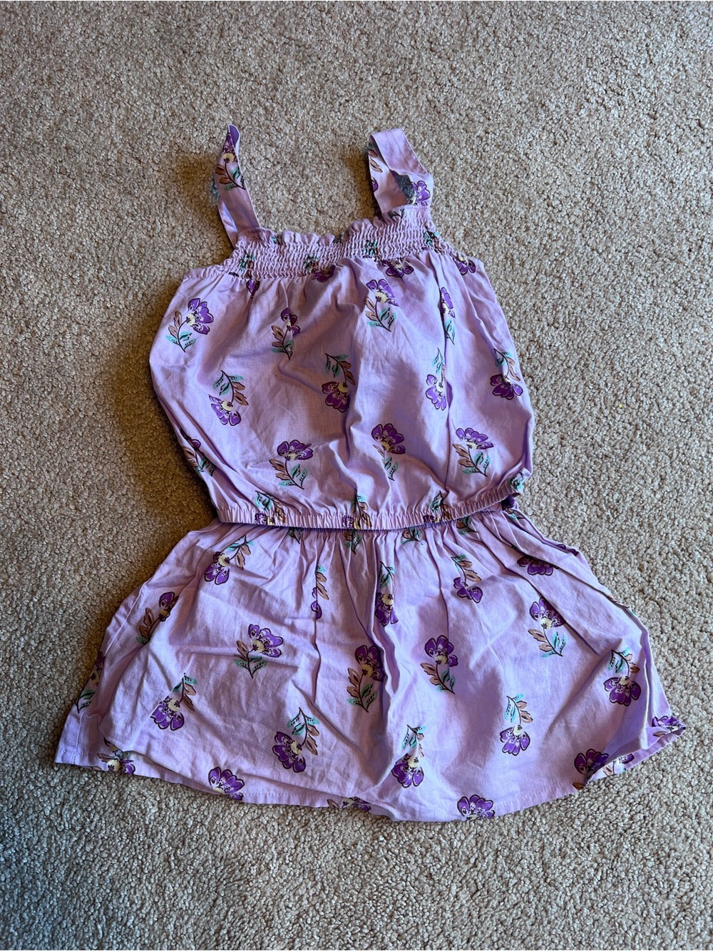 Carter's Lavender Floral Outfit - Size 3T